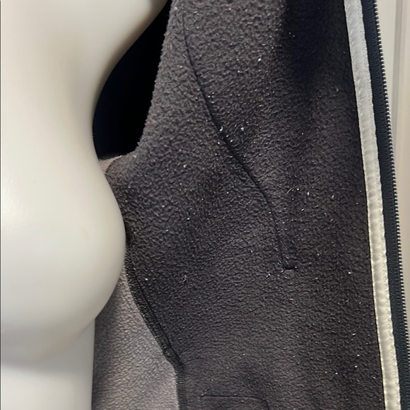 lululemon Old Rare Scuba Fleece Zip-Up Two Tone Gray Jacket - Picture 5 of 5